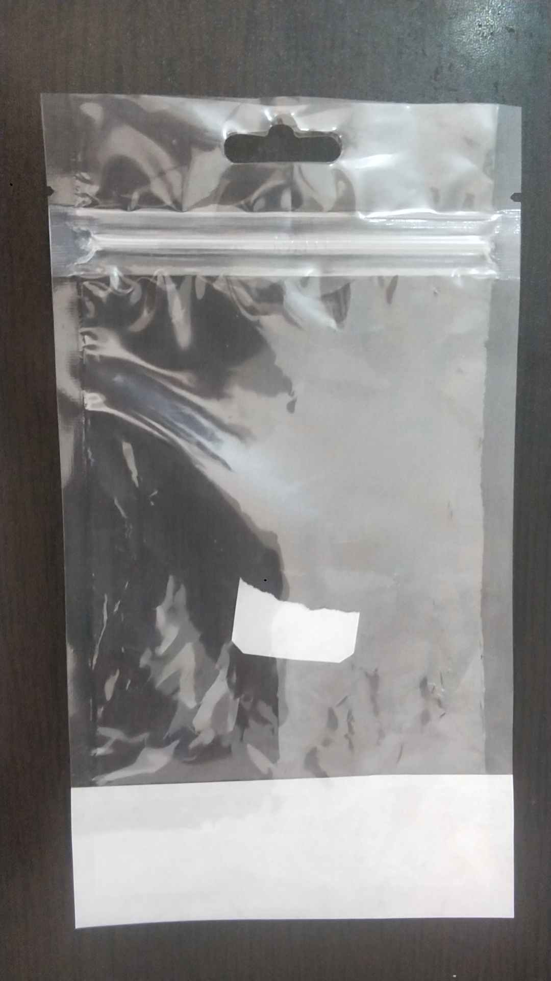 全塑透析纸条拉链袋