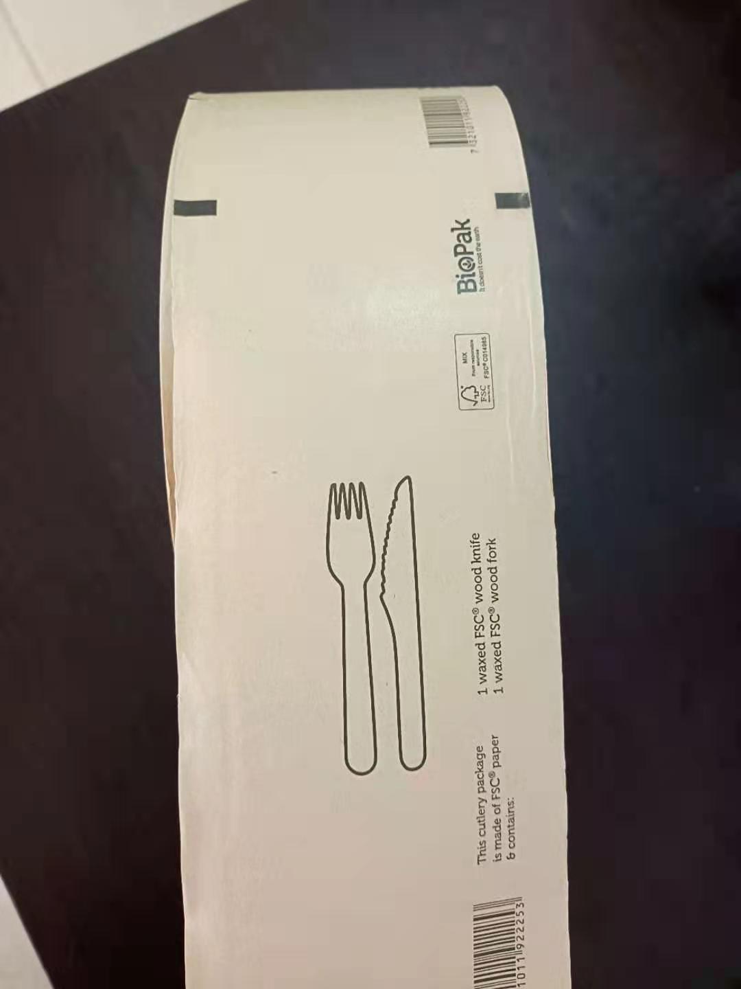 纯牛皮纸环保餐具包装卷膜